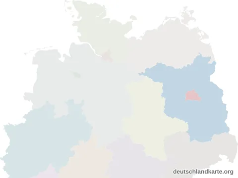 Vorschau: Lagekarte vom Landkreis Märkisch-Oderland