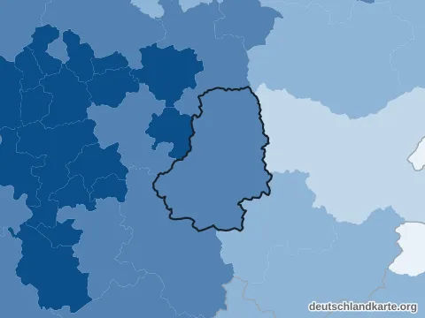 Vorschau: Bevölkerungsdichte vom Märkischen Kreis