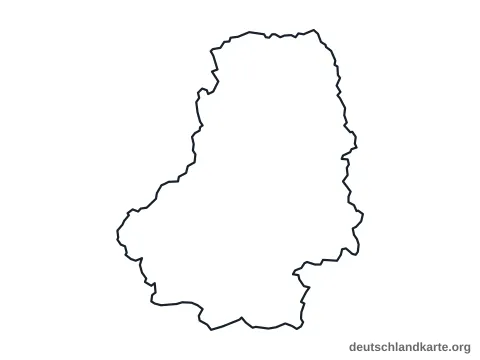 Vorschau: Umrisskarte vom Märkischen Kreis