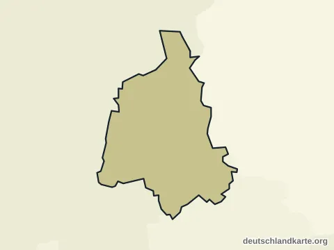 Vorschau: Ortskarte von der kreisfreien Stadt Magdeburg