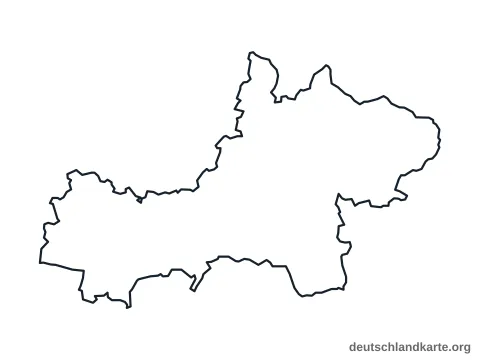 Vorschau: Umrisskarte vom Main-Kinzig-Kreis
