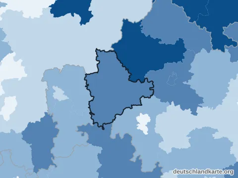 Vorschau: Altersstruktur vom Landkreis Main-Spessart
