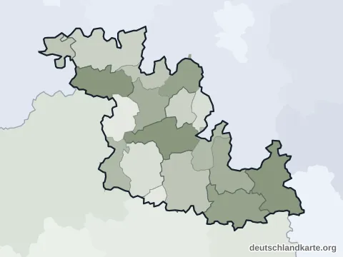 Vorschau: Ortskarte vom Main-Tauber-Kreis