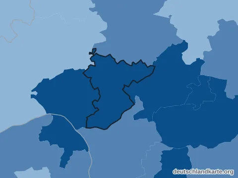 Vorschau: Bevölkerungsdichte vom Main-Taunus-Kreis