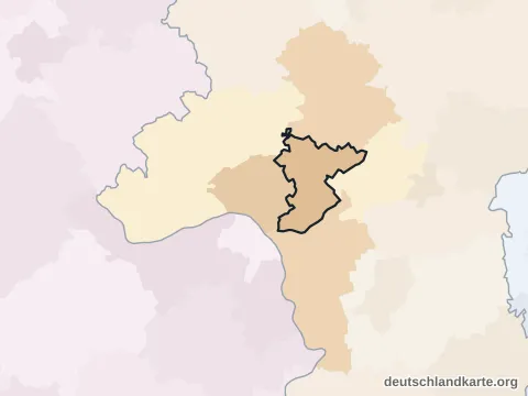 Vorschau: Nachbarkreiskarte vom Main-Taunus-Kreis
