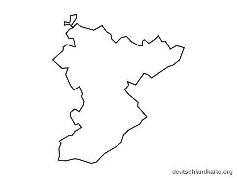 Vorschau: Umrisskarte vom Main-Taunus-Kreis