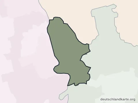 Vorschau: Ortskarte vom Stadtkreis Mannheim