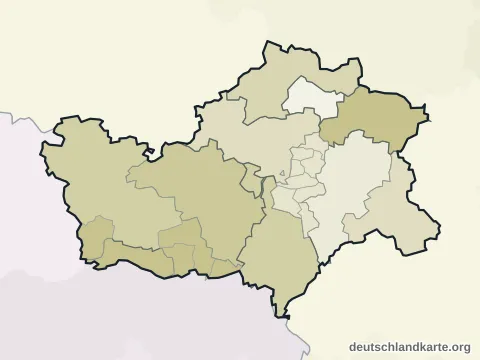 Vorschau: Verwaltungsgliederung vom Landkreis Mansfeld-Südharz