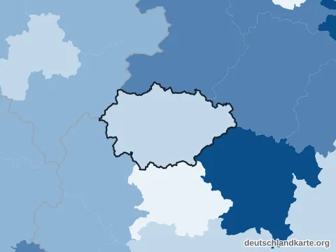 Vorschau: Altersstruktur vom Landkreis Marburg-Biedenkopf