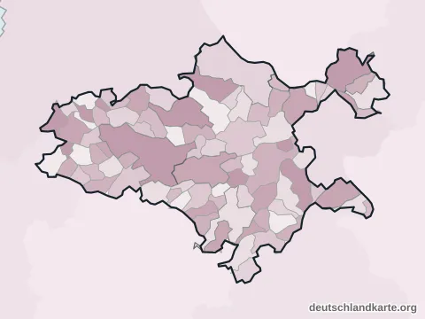 Vorschau: Ortskarte vom Landkreis Mayen-Koblenz