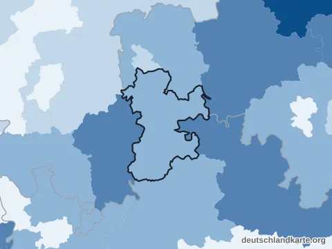 Vorschau: Altersstruktur vom Landkreis Miltenberg
