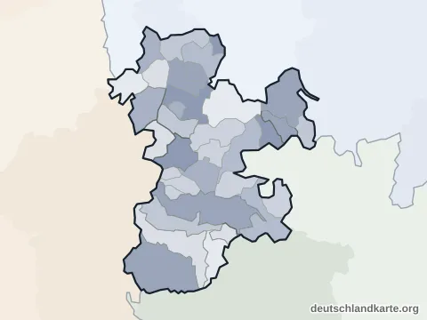 Vorschau: Verwaltungsgliederung vom Landkreis Miltenberg