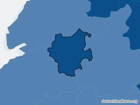 Vorschau: Bevölkerungsdichte von der kreisfreien Stadt Mönchengladbach