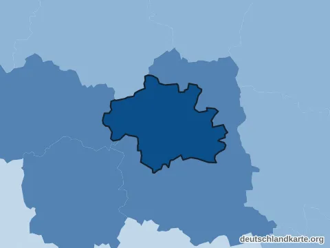 Vorschau: Bevölkerungsdichte von der kreisfreien Stadt München
