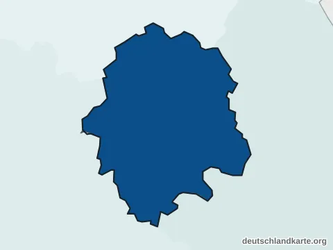 Vorschau: Einwohnerkarte von der kreisfreien Stadt Münster
