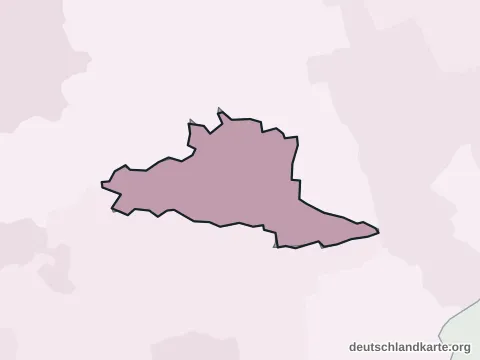 Vorschau: Ortskarte von der kreisfreien Stadt Neustadt an der Weinstraße