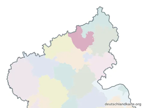 Vorschau: Karte im Bundesland vom Landkreis Neuwied