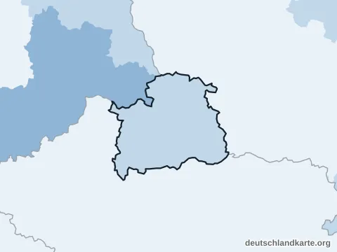 Vorschau: Bevölkerungsdichte vom Landkreis Nordhausen