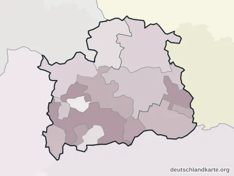 Vorschau: Ortskarte vom Landkreis Nordhausen