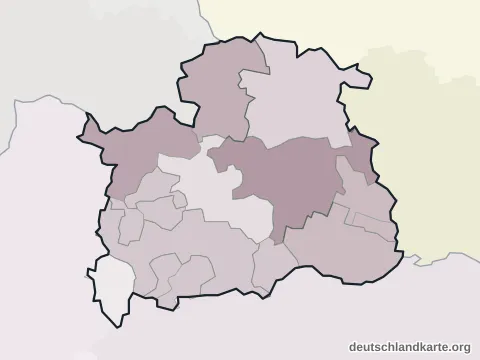 Vorschau: Verwaltungsgliederung vom Landkreis Nordhausen