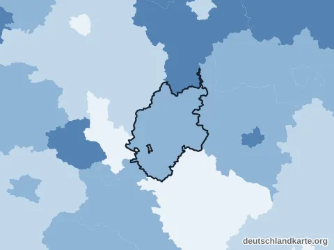 Vorschau: Altersstruktur vom Landkreis Nürnberger Land