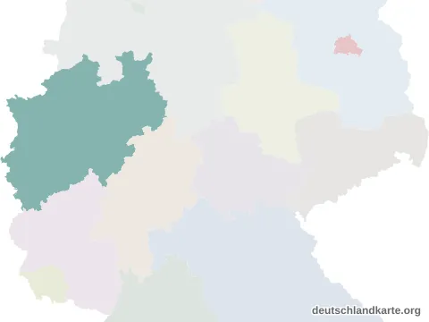 Vorschau: Lagekarte vom Oberbergischen Kreis