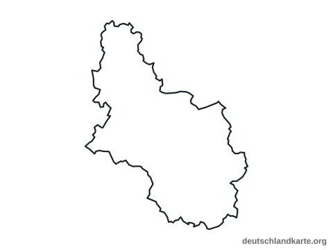 Vorschau: Umrisskarte vom Oberbergischen Kreis