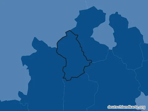 Vorschau: Bevölkerungsdichte von der kreisfreien Stadt Oberhausen