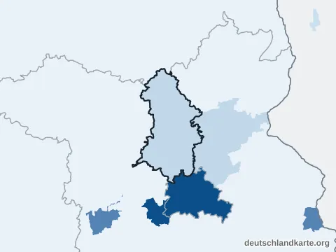 Vorschau: Bevölkerungsdichte vom Landkreis Oberhavel