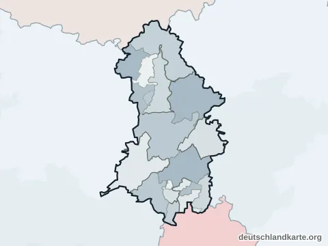 Vorschau: Ortskarte vom Landkreis Oberhavel