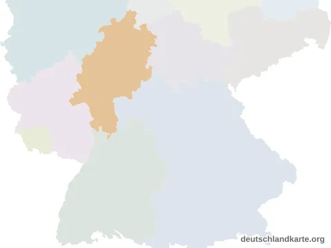 Vorschau: Lagekarte vom Odenwaldkreis