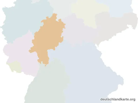 Vorschau: Lagekarte vom Landkreis Offenbach
