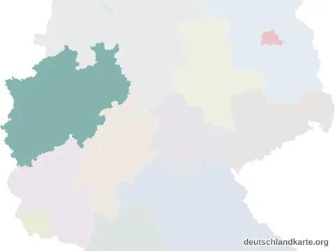 Vorschau: Lagekarte vom Kreis Olpe