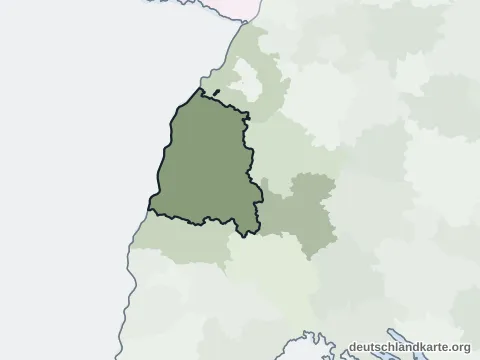Nachbarkreiskarte: Ortenaukreis