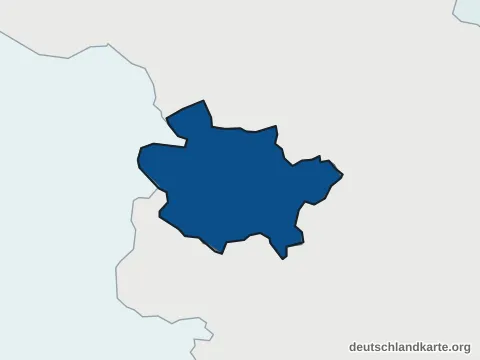 Vorschau: Einwohnerkarte von der kreisfreien Stadt Osnabrück