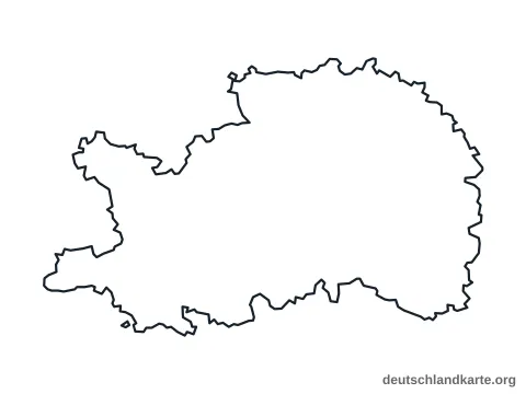 Vorschau: Umrisskarte vom Ostalbkreis