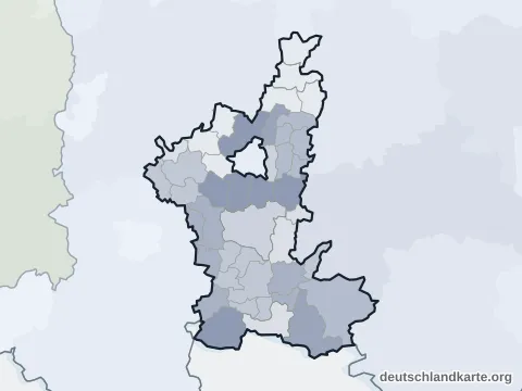 Vorschau: Verwaltungsgliederung vom Landkreis Ostallgäu