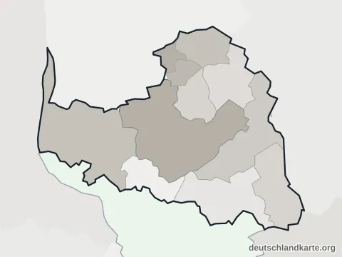 Vorschau: Ortskarte vom Landkreis Osterholz