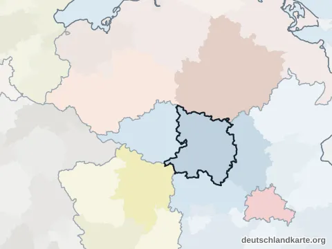 Vorschau: Nachbarkreiskarte vom Landkreis Ostprignitz-Ruppin