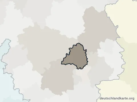Vorschau: Nachbarkreiskarte vom Landkreis Peine