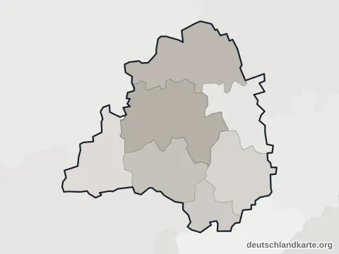 Vorschau: Ortskarte vom Landkreis Peine