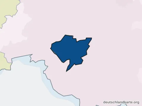 Vorschau: Einwohnerkarte von der kreisfreien Stadt Pirmasens
