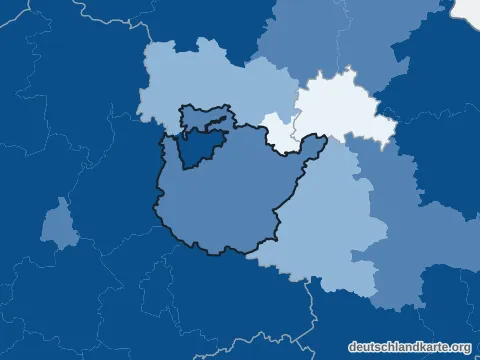 Vorschau: Altersstruktur vom Landkreis Potsdam-Mittelmark
