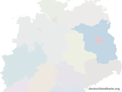 Vorschau: Lagekarte vom Landkreis Potsdam-Mittelmark