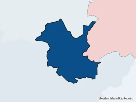 Vorschau: Einwohnerkarte von der kreisfreien Stadt Potsdam