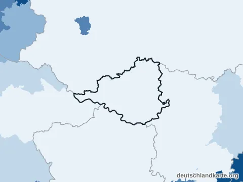 Vorschau: Bevölkerungsdichte vom Landkreis Prignitz