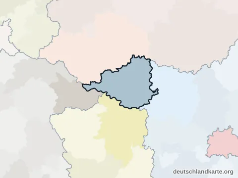 Vorschau: Nachbarkreiskarte vom Landkreis Prignitz