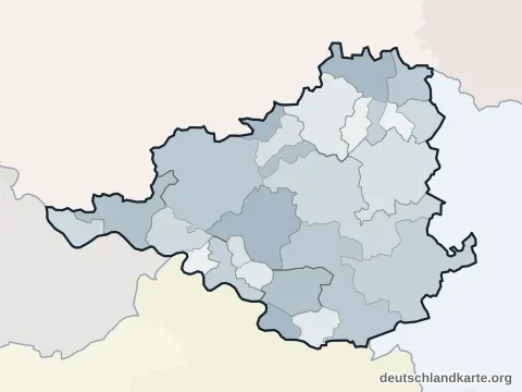 Vorschau: Ortskarte vom Landkreis Prignitz