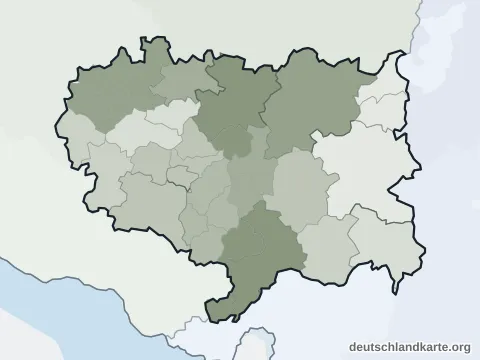 Vorschau: Verwaltungsgliederung vom Landkreis Ravensburg