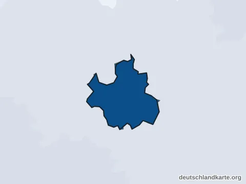 Vorschau: Einwohnerkarte von der kreisfreien Stadt Regensburg